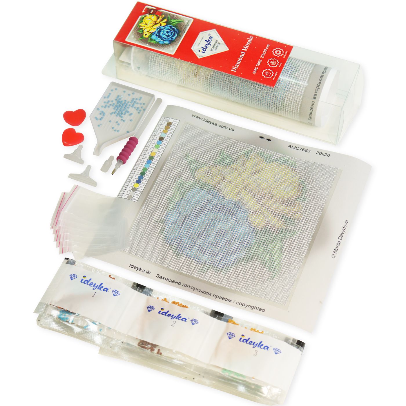 Diamond Painting – Luipaard met Felblauwe Ogen – 30x40