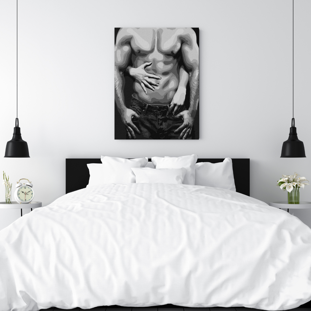 Schilderen op Nummer – Passie in Grijstinten – 40x50 cm