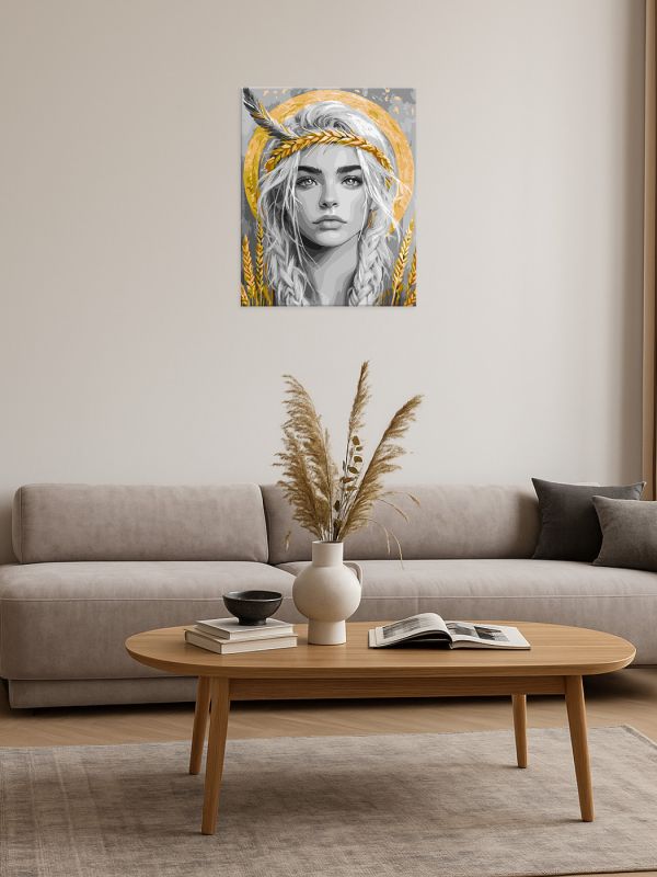 Schilderen op Nummer – Grain Goddess – 40x50